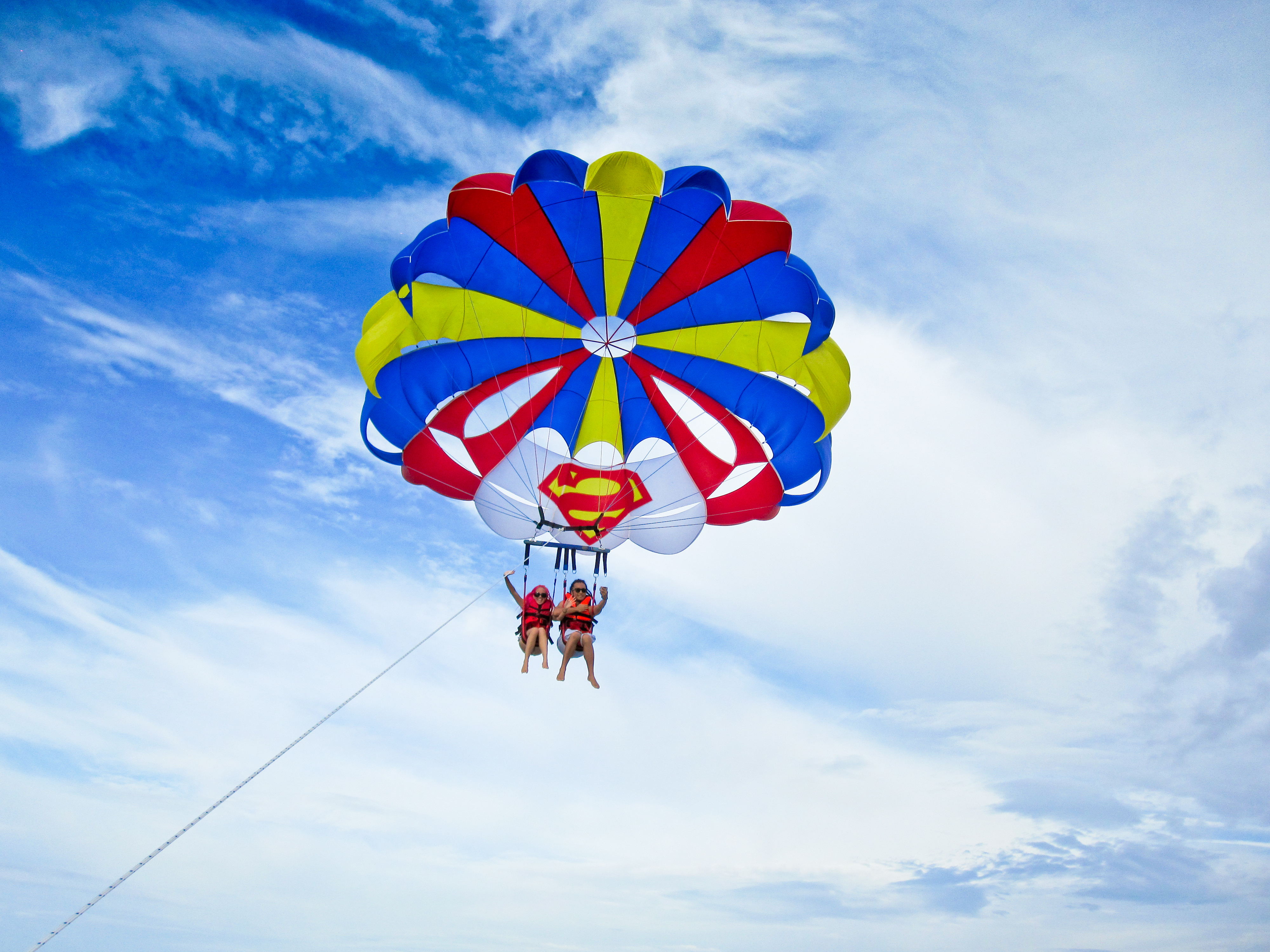 Happiness is a Piece of Cake: Parasailing in Boracay, Philippines